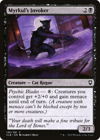{C} Myrkul's Invoker [Commander Legends: Battle for Baldur's Gate][CLB 136]