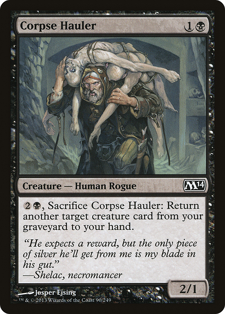 {C} Corpse Hauler [Magic 2014][M14 090]
