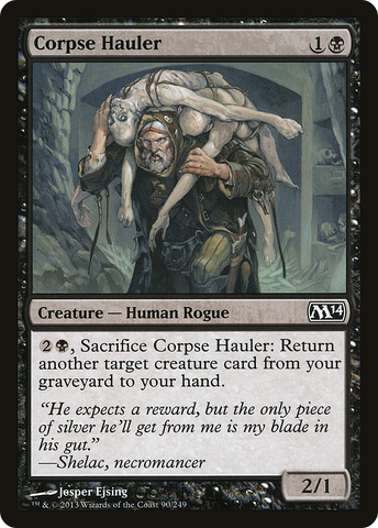 {C} Corpse Hauler [Magic 2014][M14 090]