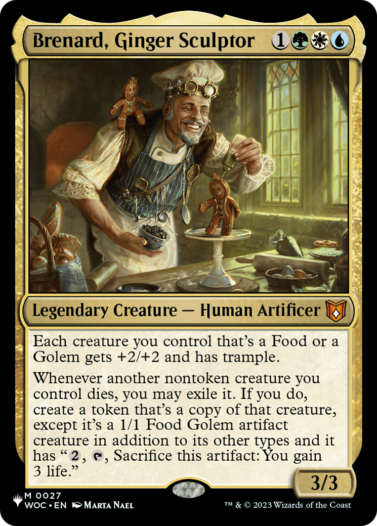 Brenard, Ginger Sculptor [LIST 027]