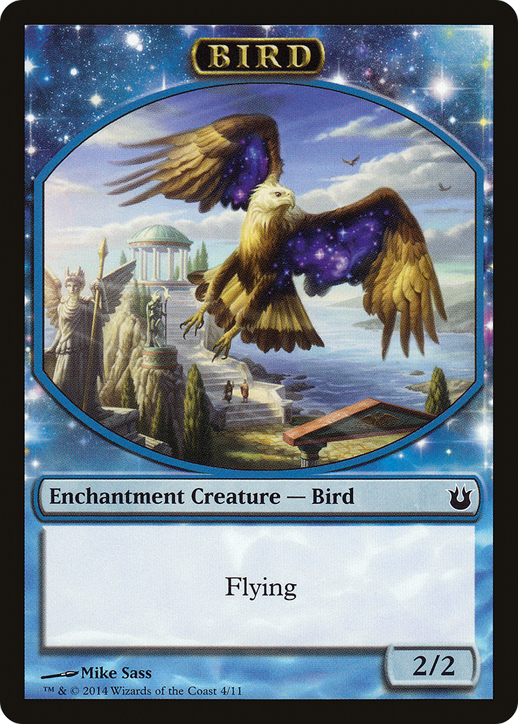{T} Bird Token (4/11) [Born of the Gods Tokens][TBNG 004]