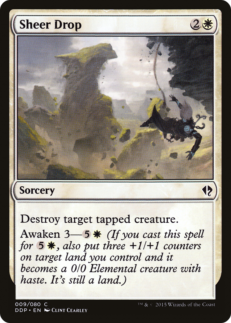 {C} Sheer Drop [Duel Decks: Zendikar vs. Eldrazi][DDP 009]