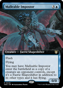 {R} Malleable Impostor (Extended Art) [Wilds of Eldraine Commander][WOC 046]