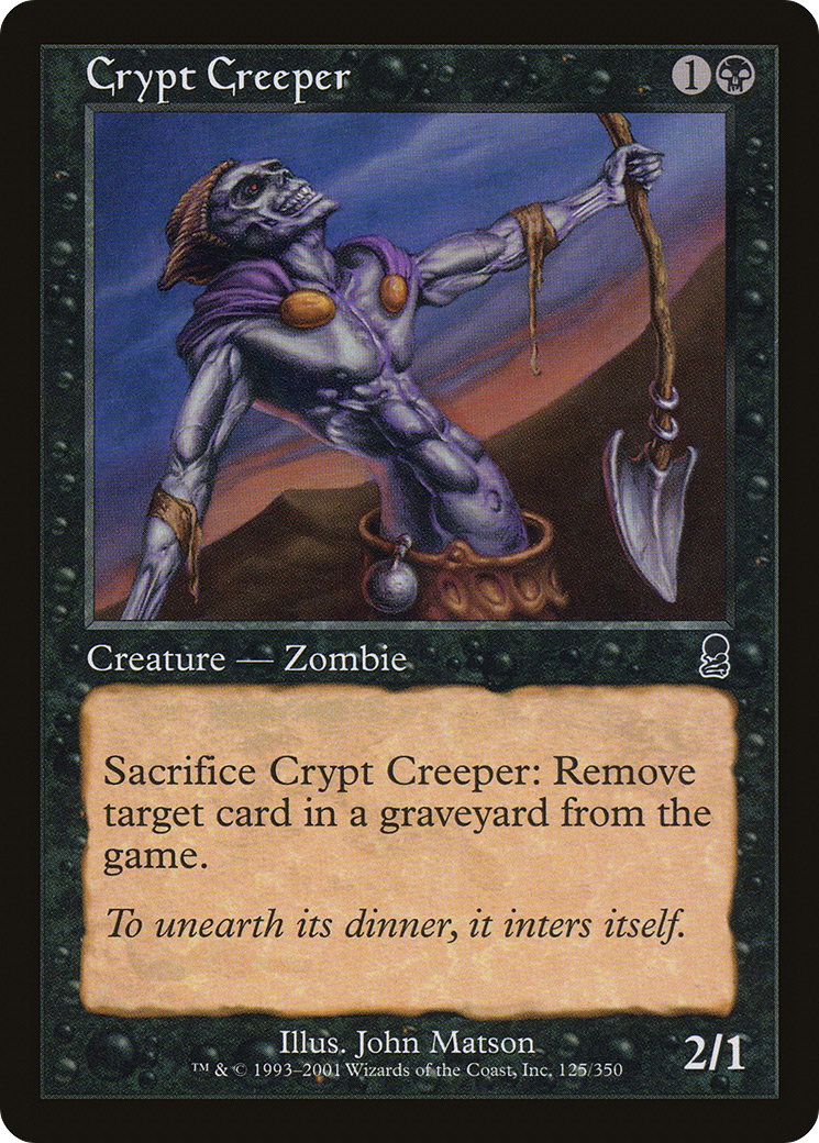 {C} Crypt Creeper [Odyssey][ODY 125]