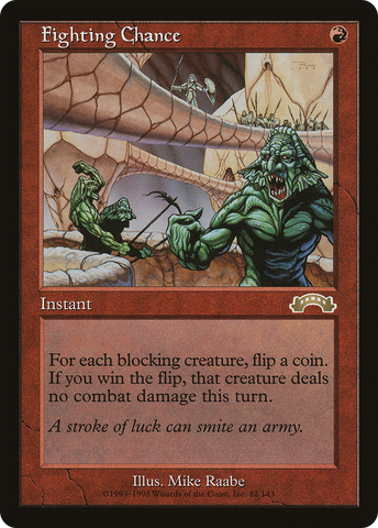{R} Fighting Chance [Exodus][EXO 082]