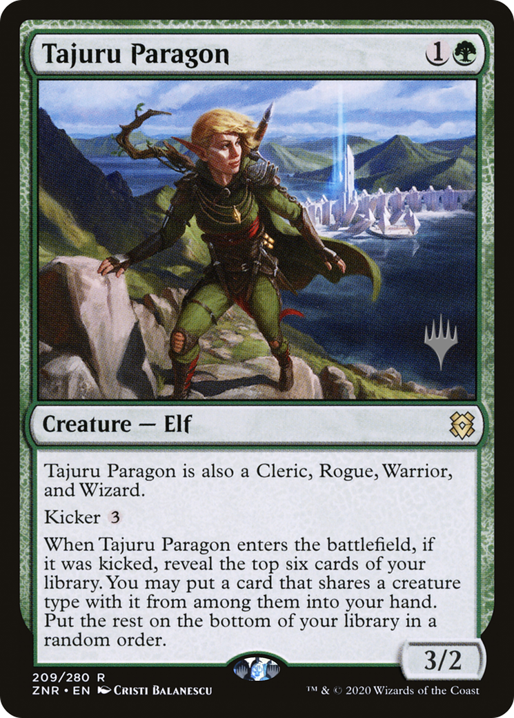 {R} Tajuru Paragon (Promo Pack) [Zendikar Rising Promos][PP ZNR 209]