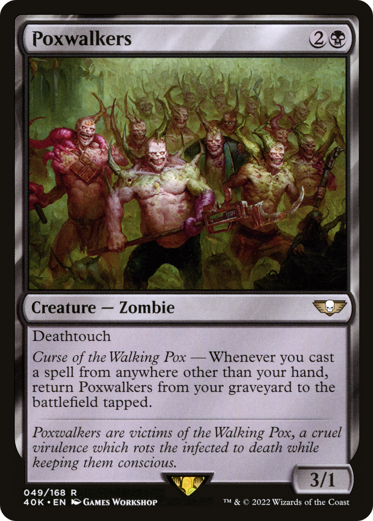 {R} Poxwalkers [Universes Beyond: Warhammer 40,000][40K 049]