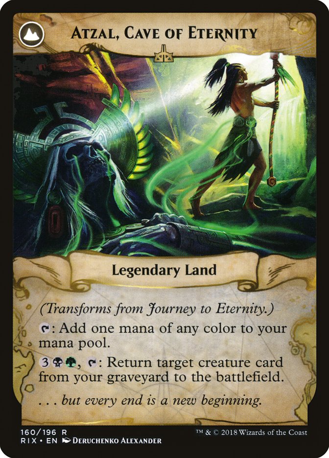 {R} Journey to Eternity // Atzal, Cave of Eternity [Rivals of Ixalan][RIX 160] - Misty Mountain Games