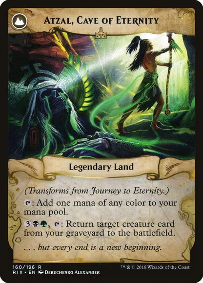 {R} Journey to Eternity // Atzal, Cave of Eternity [Rivals of Ixalan][RIX 160] - Misty Mountain Games