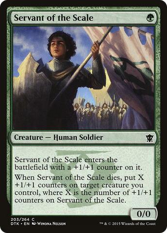 {C} Servant of the Scale [Dragons of Tarkir][DTK 203]