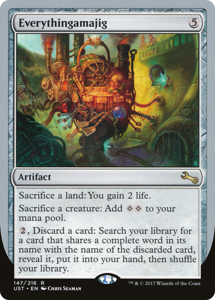 {R} Everythingamajig ("Sacrifice a Land") [Unstable][UST 147E]