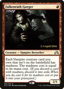 {R} Falkenrath Gorger [Shadows over Innistrad Prerelease Promos][PR SOI 155]