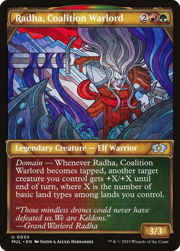 {C} Radha, Coalition Warlord [Multiverse Legends][MUL 055]