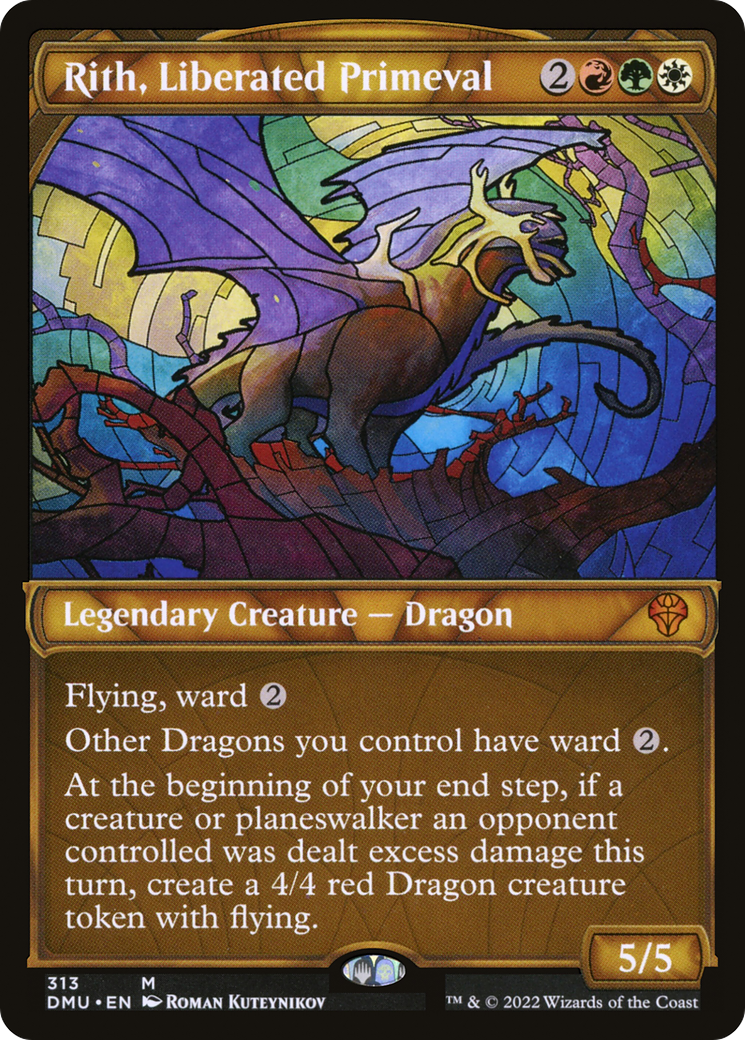{R} Rith, Liberated Primeval (Showcase) [Dominaria United][DMU 313]