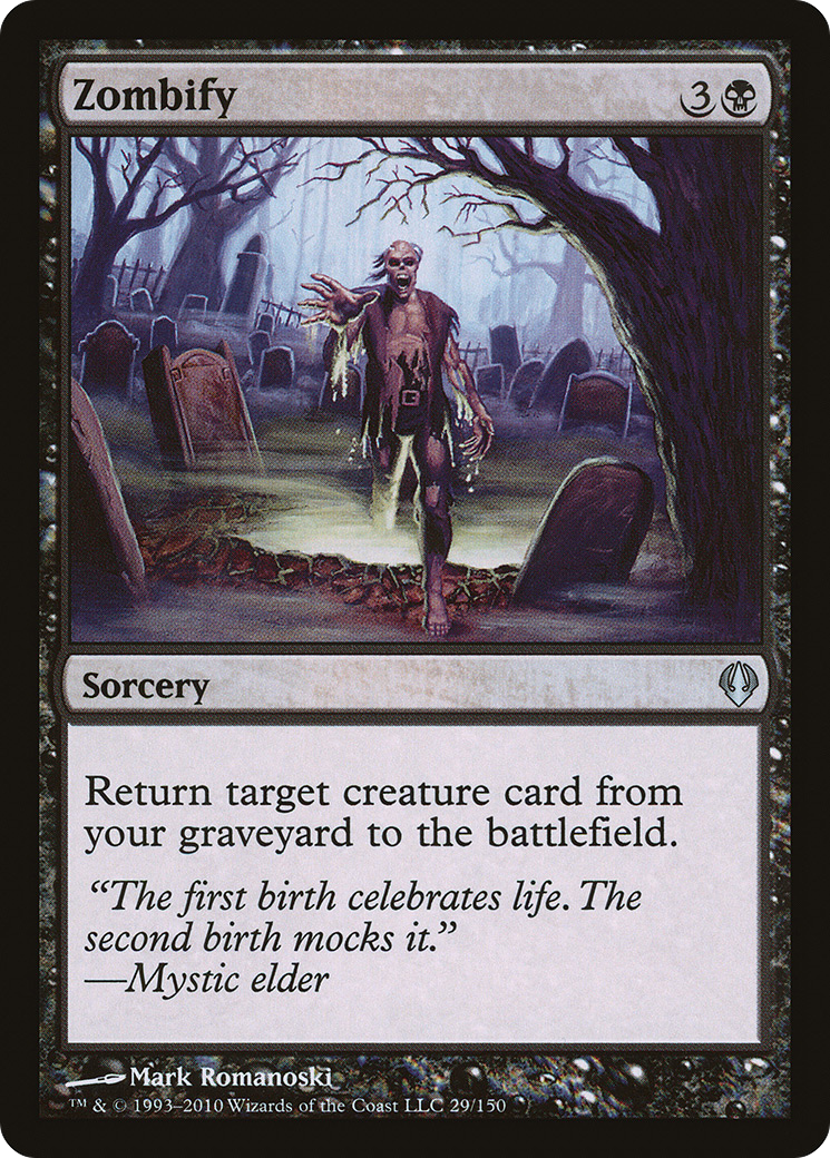 {C} Zombify [Archenemy][ARC 029]