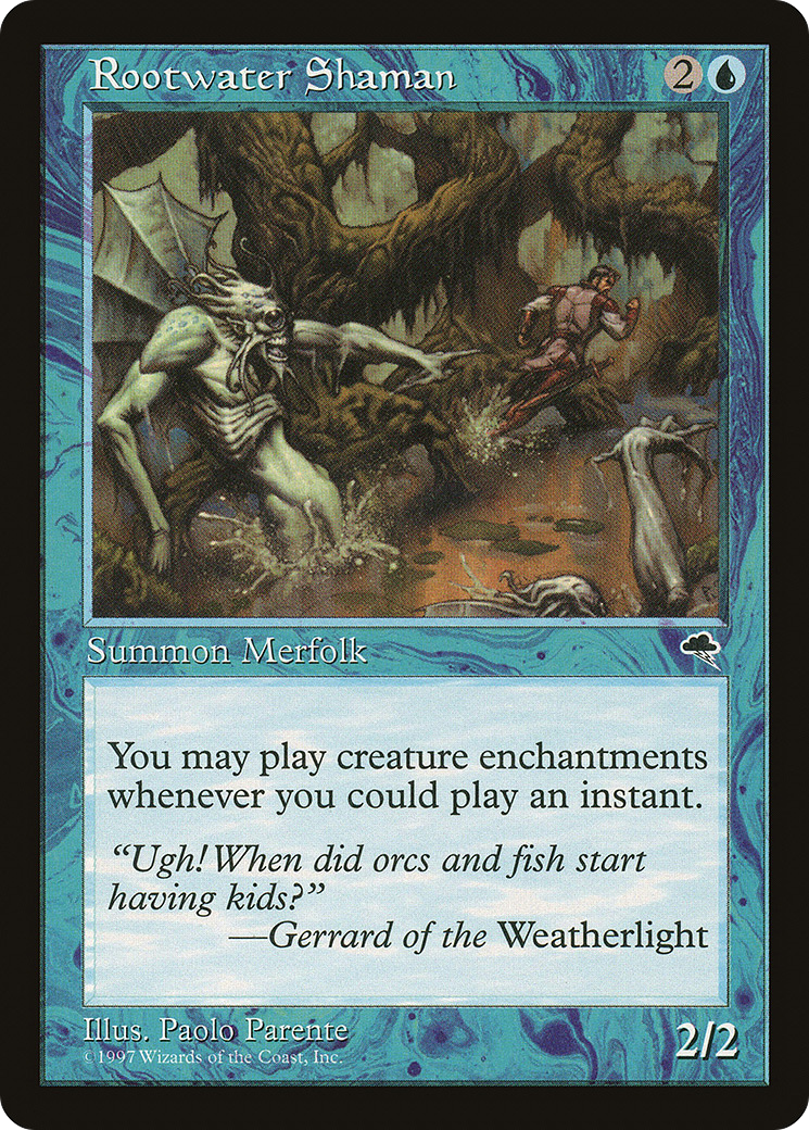 {R} Rootwater Shaman [Tempest][TMP 084]