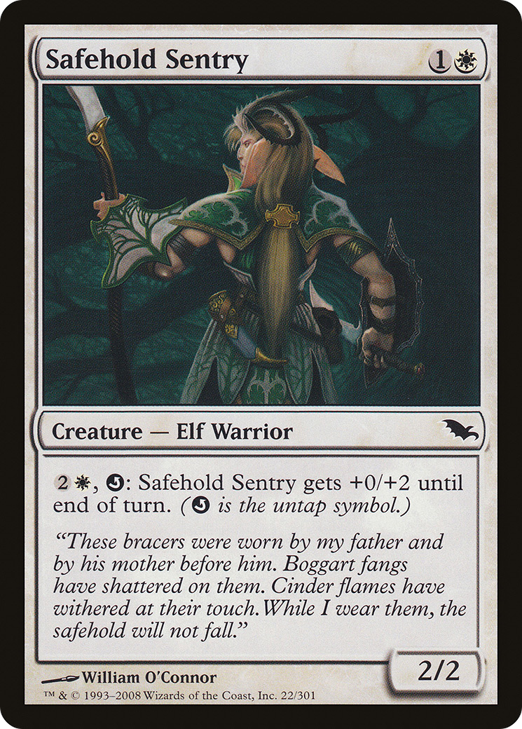 {C} Safehold Sentry [Shadowmoor][SHM 022]
