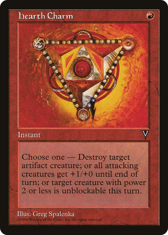 {C} Hearth Charm [Visions][VIS 082]