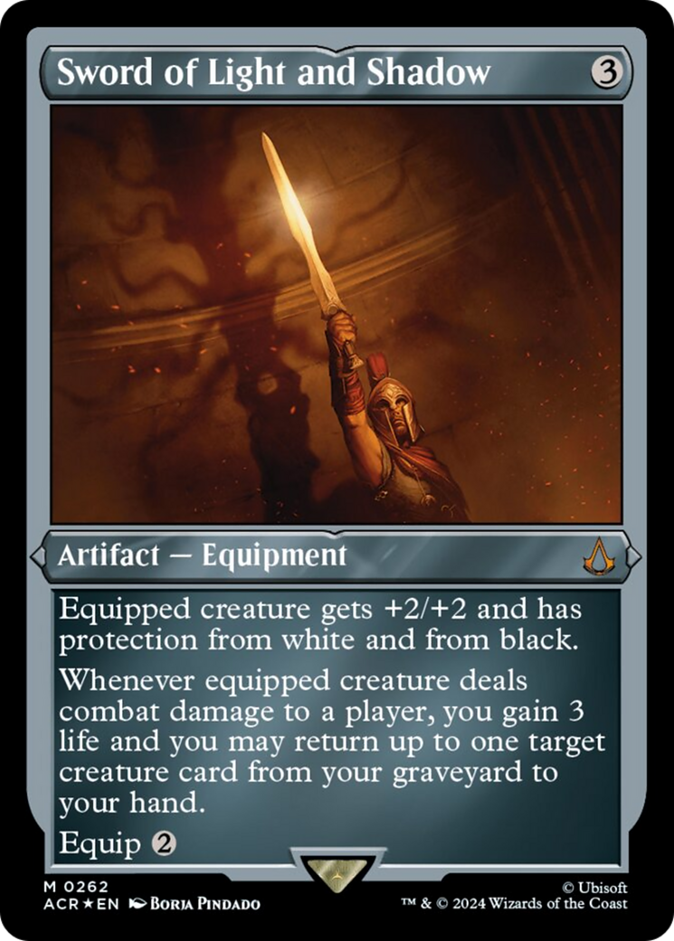 {R} Sword of Light and Shadow (Foil Etched) [Assassin's Creed][ACR 262]