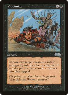 {C} Victimize [Urza's Saga][USG 166] - Misty Mountain Games