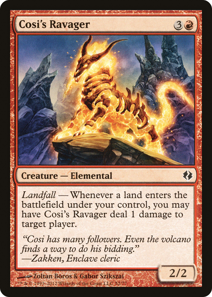 {C} Cosi's Ravager [Duel Decks: Venser vs. Koth][DDI 052]