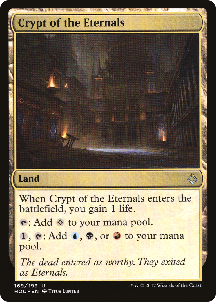 {C} Crypt of the Eternals [Hour of Devastation][HOU 169]