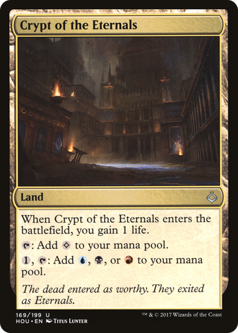 {C} Crypt of the Eternals [Hour of Devastation][HOU 169]