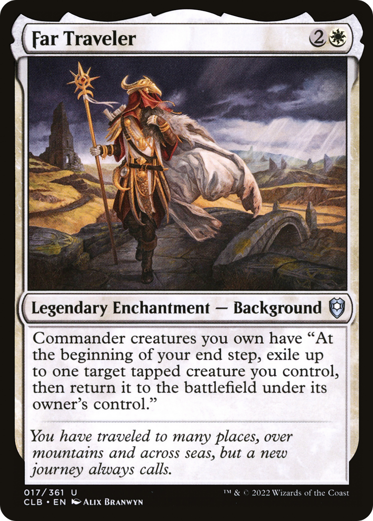 {C} Far Traveler [Commander Legends: Battle for Baldur's Gate][CLB 017]