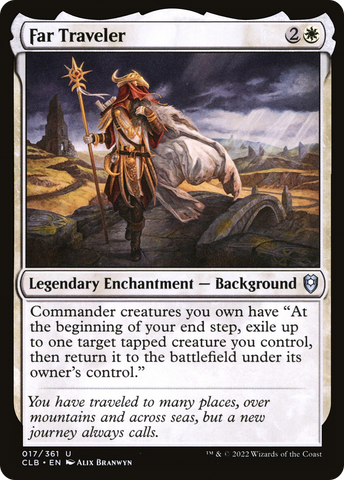 {C} Far Traveler [Commander Legends: Battle for Baldur's Gate][CLB 017]