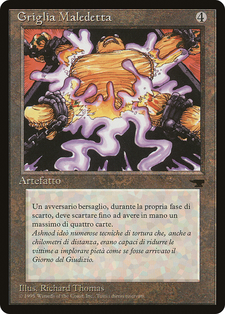 {C} Cursed Rack (Italian) - "Griglia Maledetta" [Rinascimento][RIN 114]