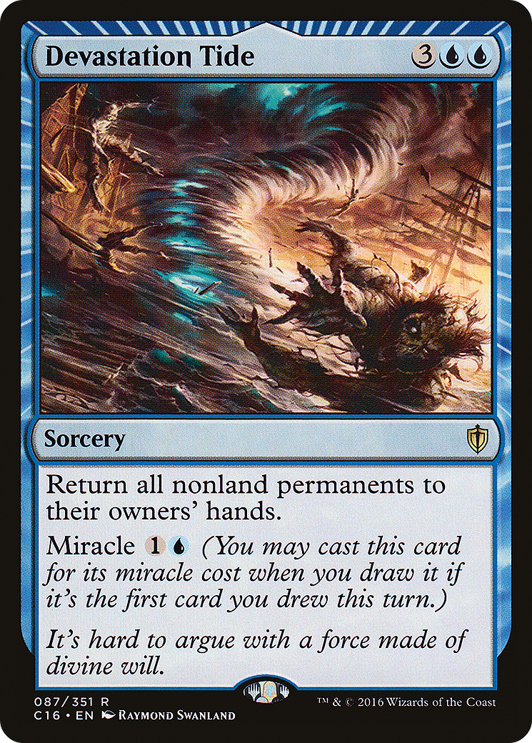 {R} Devastation Tide [Commander 2016][C16 087]