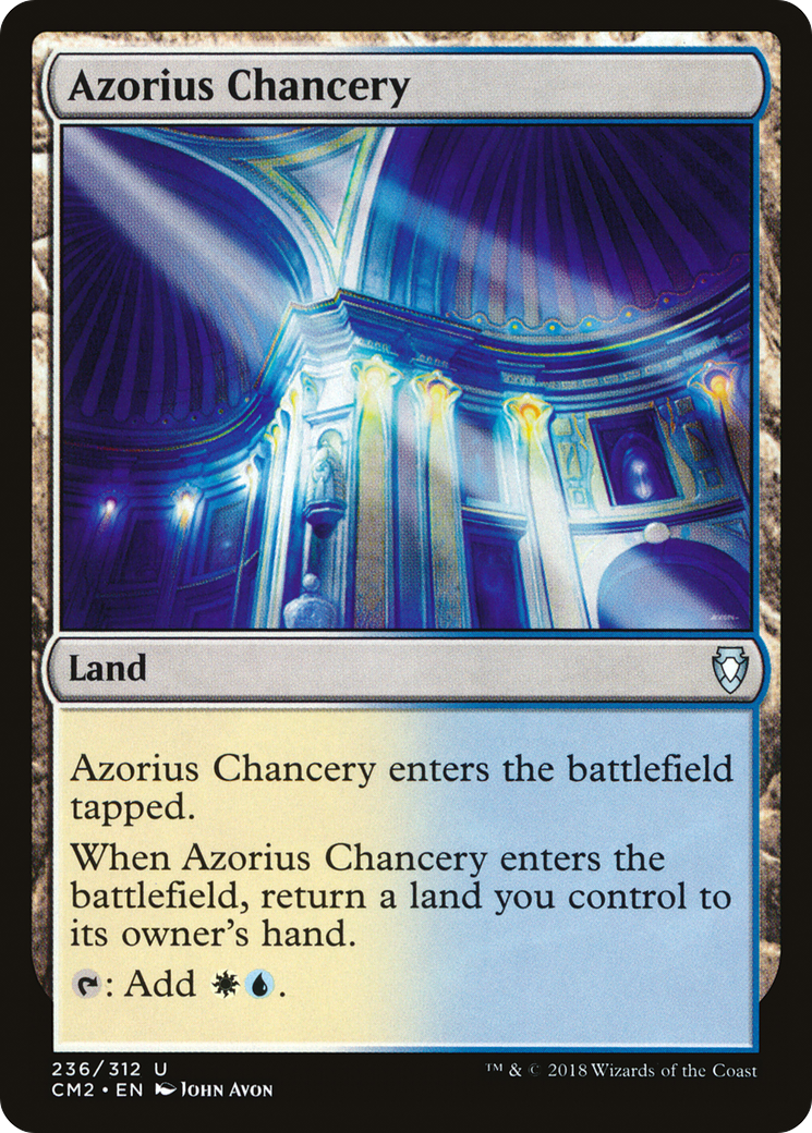 {C} Azorius Chancery [Commander Anthology Volume II][CM2 236]