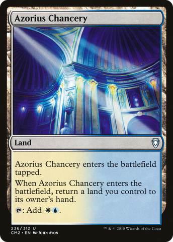 {C} Azorius Chancery [Commander Anthology Volume II][CM2 236]
