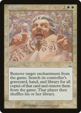 {C} Scour [Urza's Destiny][UDS 018]
