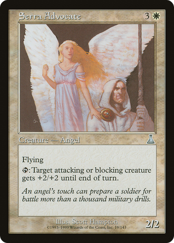 {C} Serra Advocate [Urza's Destiny][UDS 019]