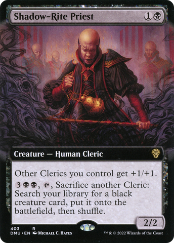 {R} Shadow-Rite Priest (Extended Art) [Dominaria United][DMU 403]