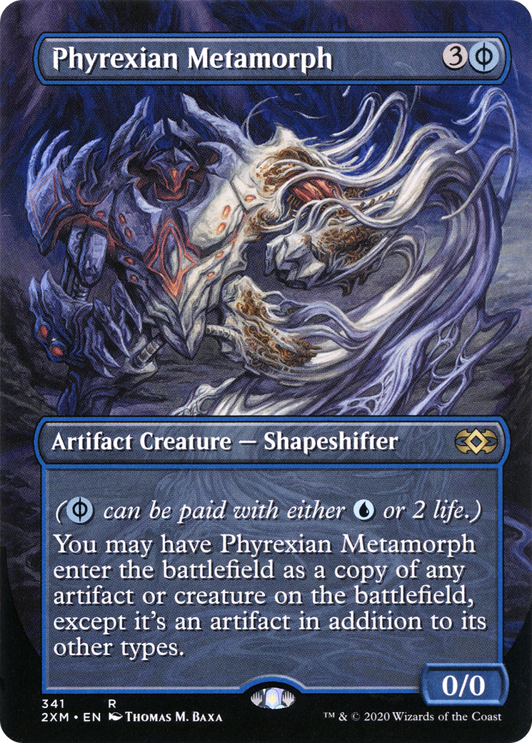 {R} Phyrexian Metamorph (Toppers) [Double Masters][2XM 341]