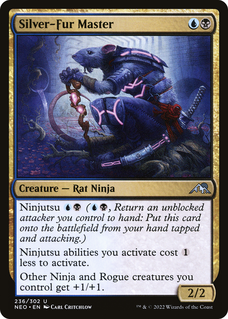 {C} Silver-Fur Master [Kamigawa: Neon Dynasty][NEO 236]