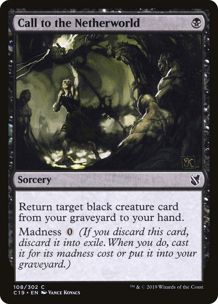 {C} Call to the Netherworld [Commander 2019][C19 108]