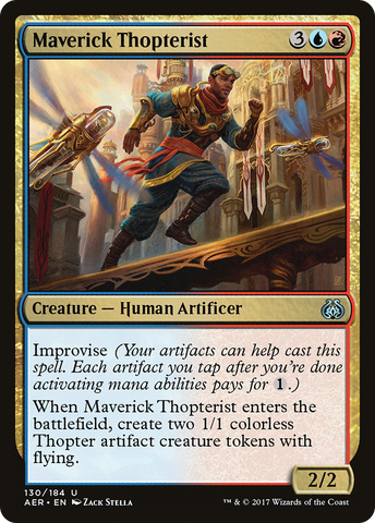 {C} Maverick Thopterist [Aether Revolt][AER 130]