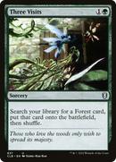 {C} Three Visits [Commander Legends: Battle for Baldur's Gate][CLB 837]