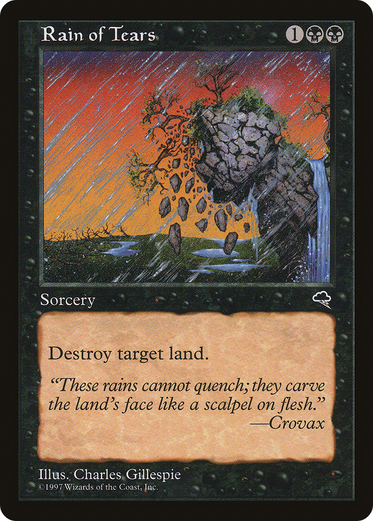 {C} Rain of Tears [Tempest][TMP 149]