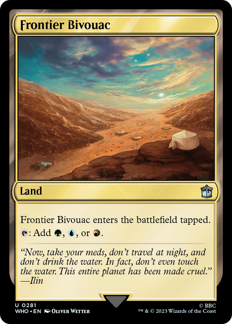 {C} Frontier Bivouac [Doctor Who][WHO 281]