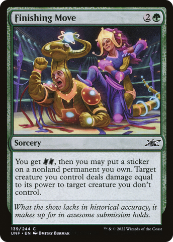 {C} Finishing Move [Unfinity][UNF 139]