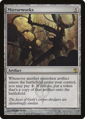 {R} Mirrorworks [Mirrodin Besieged][MBS 114]