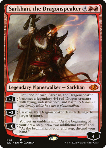 {R} Sarkhan, the Dragonspeaker [Jumpstart 2022][J22 593]