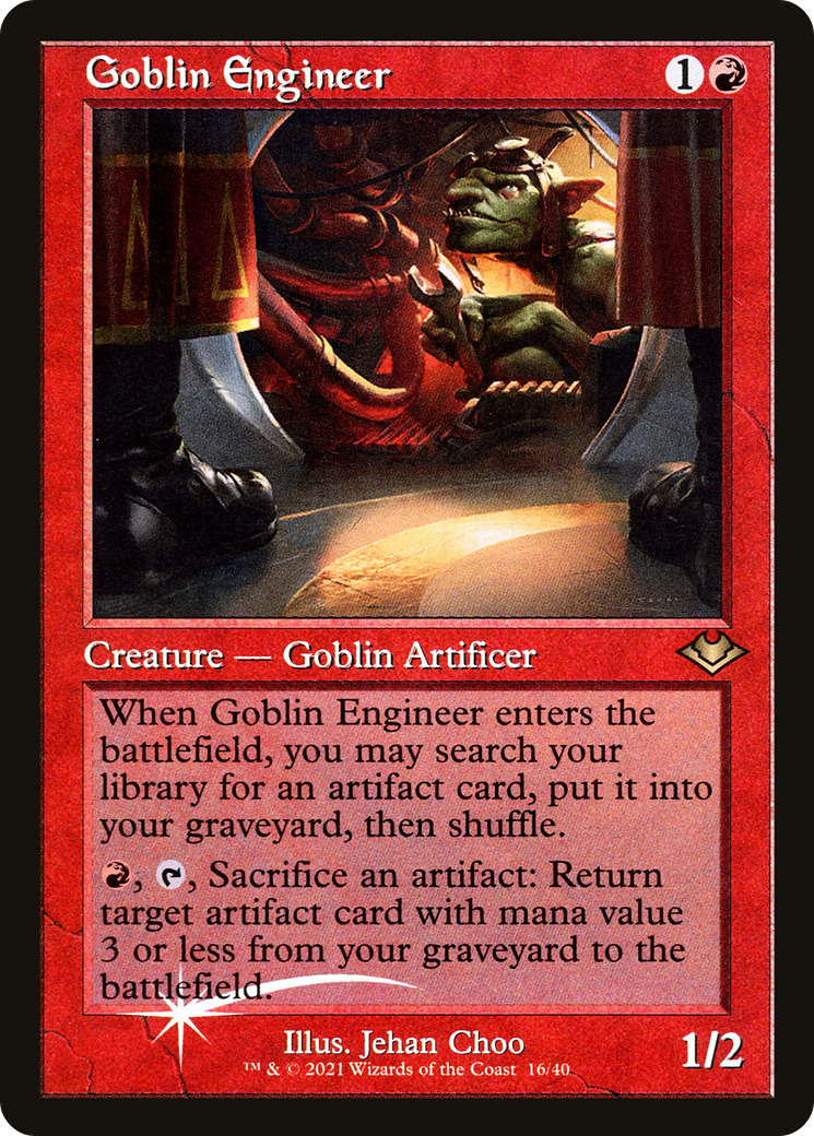 {R} Goblin Engineer (Retro) [Modern Horizons 2][RF MH1 016]