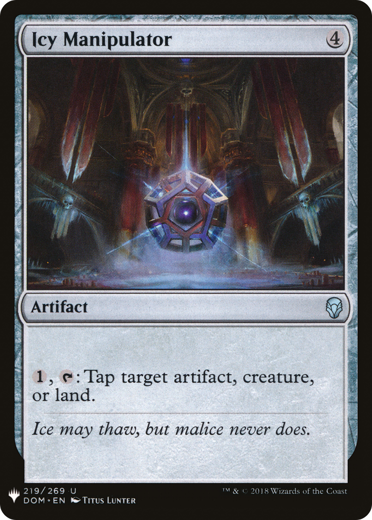{C} Icy Manipulator [Mystery Booster][LS DOM 219]