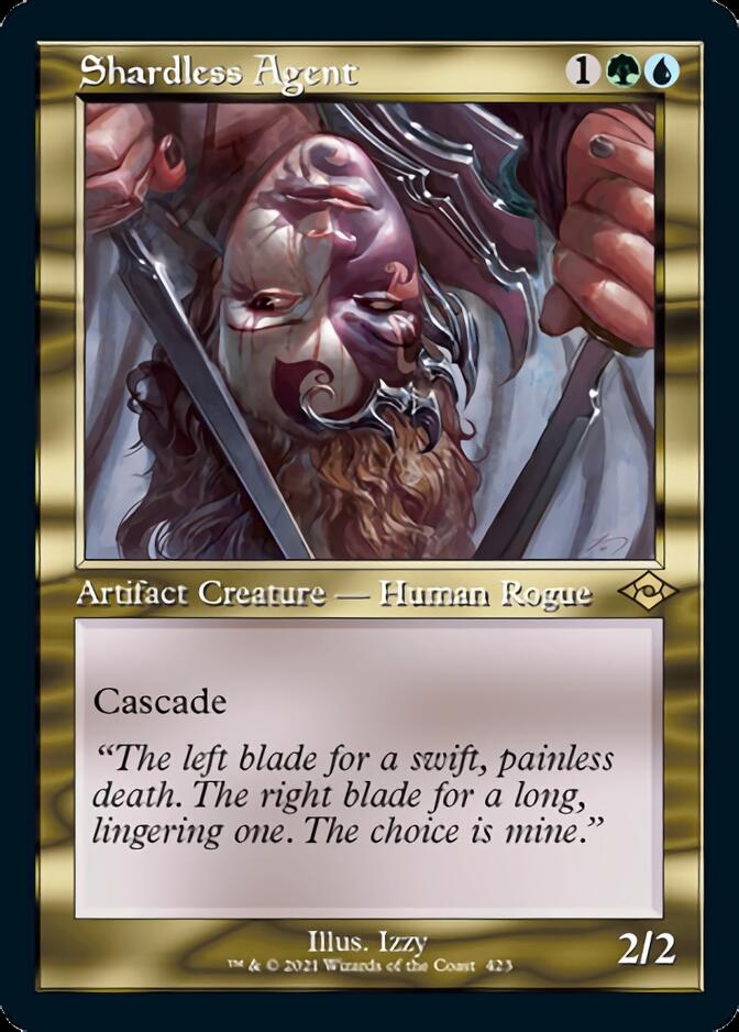 {R} Shardless Agent (Retro Foil Etched) [Modern Horizons 2][RF ET MH2 423]