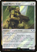 {C} Space Marine Scout (Surge Foil) [Universes Beyond: Warhammer 40,000][SF 40K 015]